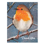 ENGLISH ROBIN: ARTWORK: THANK YOU POST CARDS