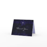 English Rose - Blue - Thank You Card