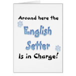 English Setter Charge Card