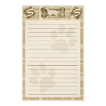 English Setter Dog Breed Stationery