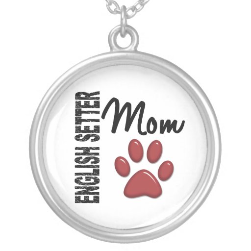 English Setter Mom 2 Custom Jewelry