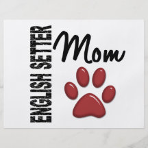 English Setter Mom 2 Flyers