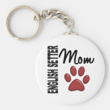 English Setter Mom 2 Key Chains