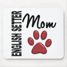 English Setter Mom 2 Mousepads