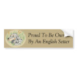 English Setter Plants and Oval