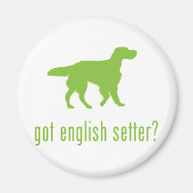 English Setter Refrigerator Magnet