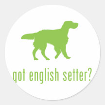 English Setter Sticker