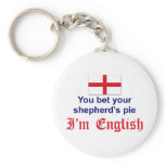 English Shepherd's Pie 2 Keychain