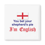 English Shepherd's Pie 2 Refrigerator Magnets