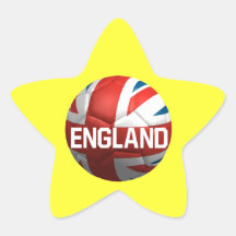 English Soccer Ball Stickers