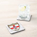 English Soccer Beverage Coaster