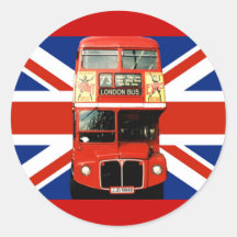 English Souvenir Stickers