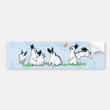 ENGLISH SPOTS IN THE GRASS BUMPER STICKER