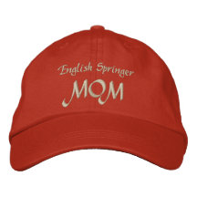 English Springer Mom Gifts Baseball Cap