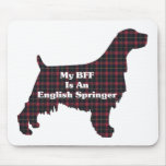 English Springer SPANIEL BFF Gifts Mouse Mats