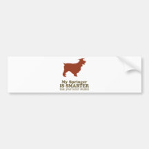 English Springer Spaniel Bumper Sticker