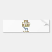 English Springer Spaniel Bumper Sticker