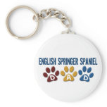 ENGLISH SPRINGER SPANIEL Dad Paw Print 1