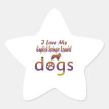 English Springer Spaniel designs Stickers