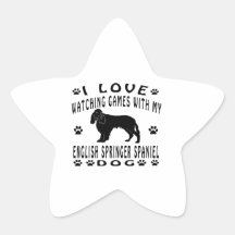 English Springer Spaniel designs Stickers
