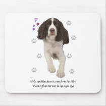 English Springer Spaniel Dog mousepads