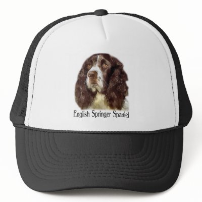English Springer Spaniel Gifts Hats by DogsByDezign