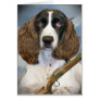 English Springer Spaniel Hunts Card