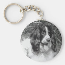 English Springer Spaniel Key Ring Keychain