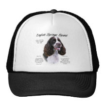 English Springer Spaniel (liver) History Design Trucker Hat