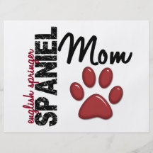 English Springer Spaniel Mom 2 Flyers