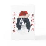 English Springer Spaniel Santa Paws