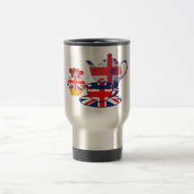 English Tea-time, Union Jack Art Gifts Coffee Mug