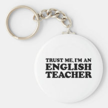 English Teacher Keychain