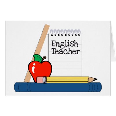 English Teacher (Notebook) Greeting Card by LushLaundry