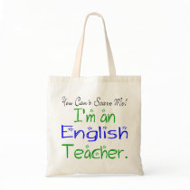 English Teacher Tote Canvas Bag
