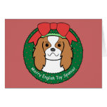 English Toy Spaniel Christmas Greeting Cards