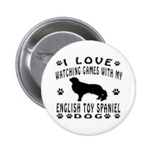 English Toy Spaniel designs Pins