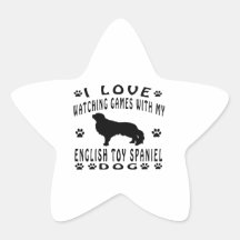 English Toy Spaniel designs Sticker