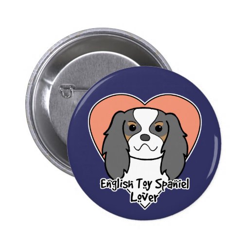 English Toy Spaniel Lover Pins