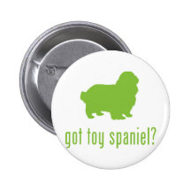 English Toy Spaniel Pinback Buttons