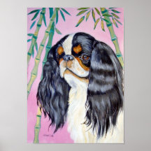 English Toy Spaniel Print Poster