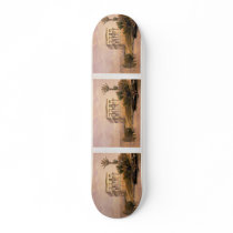 Engraved on stone by Louis Haghe Skate Board Deck
