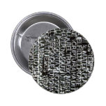 Engraved Text Pattern Pins