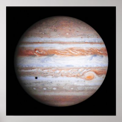 ENHANCED image of Jupiter Cassini flyby NASA by harlowandcompany