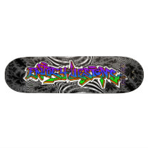 Enjoey Designs 01 ~ Wild Style Graffiti Art Deck Custom Skate Board