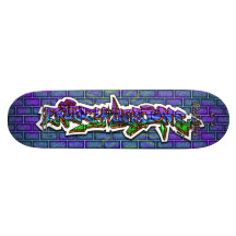 Enjoey Designs 02 ~ Wild Style Graffiti Art Deck Skate Board Deck
