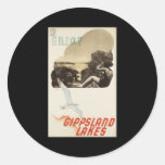 Enjoy Gippsland Lakes Round Sticker