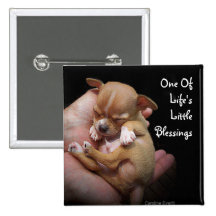 Enjoy Life's Little Blessings Pinback Button