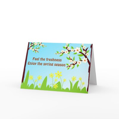 Enjoy the spring season - Card by cycreation