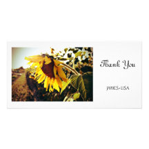 Enjoy The Sun Customized Photo Card